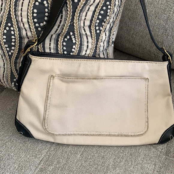 Vintage Coach Canvas Purse - Picture 6 of 16